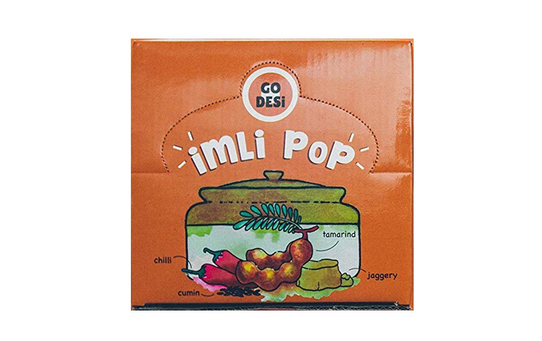 Go Desi Imli Pop    Pack  40 pcs